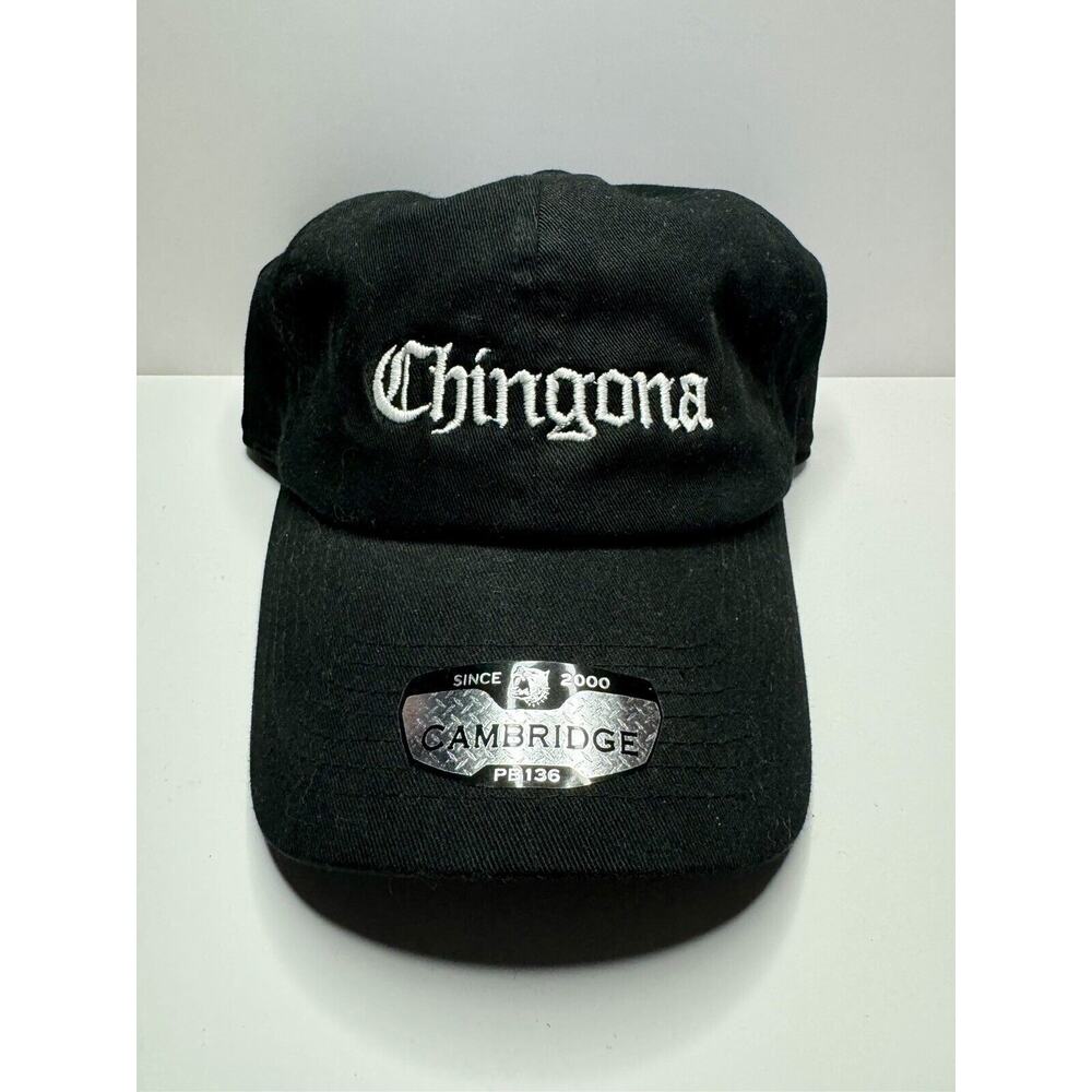 Chingona Dad Hat Baseball Cap Fashion Trendy Culture New - Black